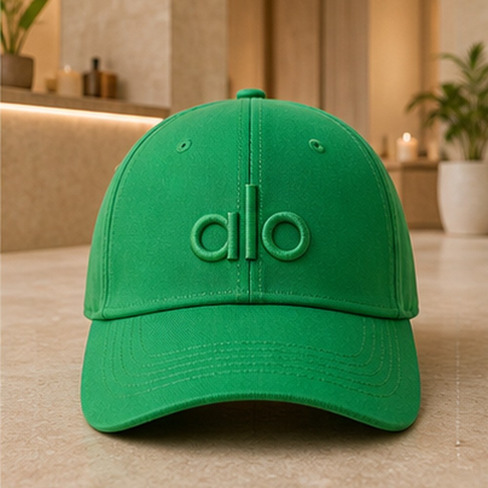 Alo Yoga Green Baseball Cap Tennis Golf Yoga Hat